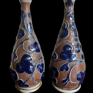 Pair, of, Martin, Brothers, Vases Miscellaneous