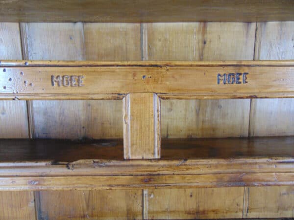 Antique Georgian English Country Pine Dresser, circa 1800 - Image 3