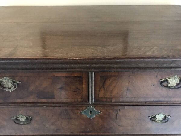 Queen Anne Walnut & Oak Chest On Stand, Circa 1730 Chest on Stand Miscellaneous 5