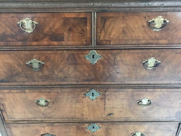 Queen Anne Walnut & Oak Chest On Stand, Circa 1730 Chest on Stand Miscellaneous 6