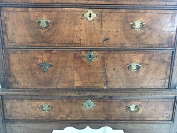 Queen Anne Walnut & Oak Chest On Stand, Circa 1730 Chest on Stand Miscellaneous 7