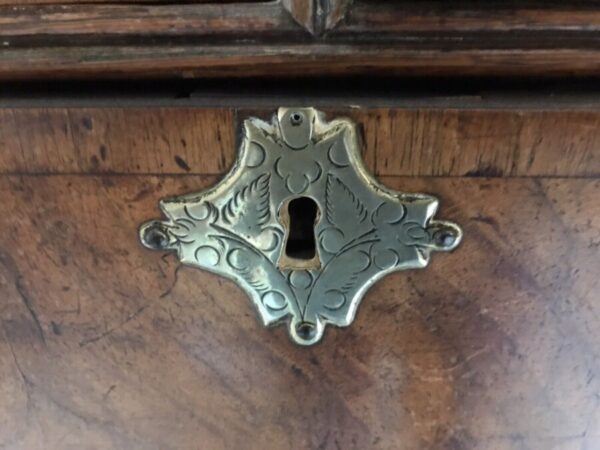 Queen Anne Walnut & Oak Chest On Stand, Circa 1730 - Image 11
