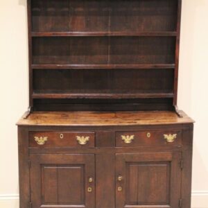 Antique Period Original Early Georgian Oak Dresser Cupboard, c 1720 cabinet Miscellaneous