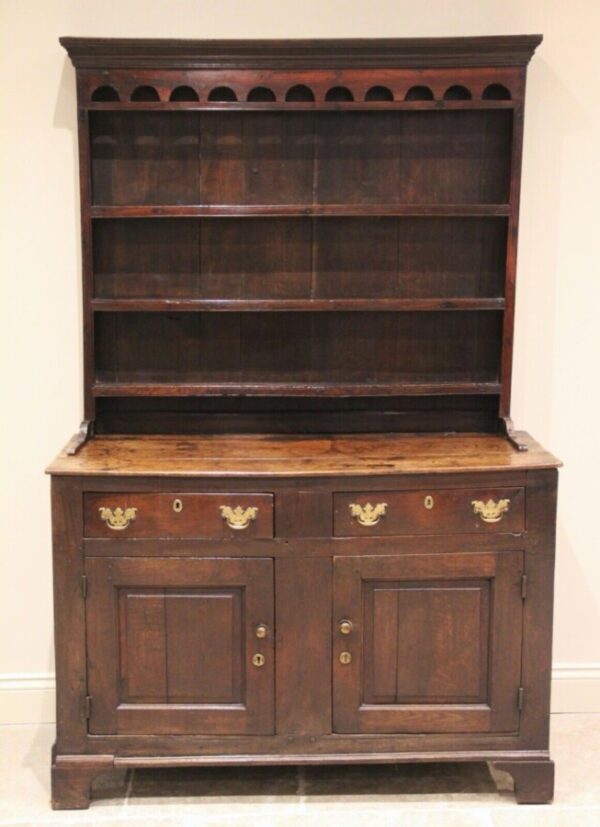 Antique Period Original Early Georgian Oak Dresser Cupboard, c 1720 cabinet Miscellaneous 3