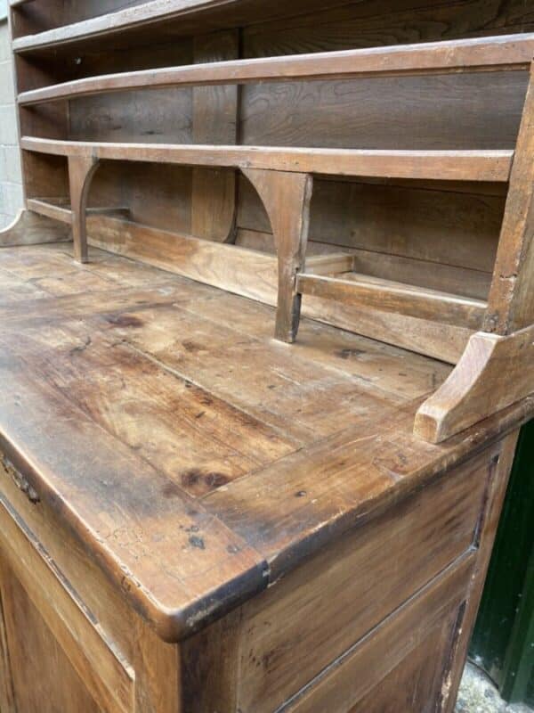 Antique French Cherrywood Fruitwood Buffet Dresser Sideboard, c 1850 cupboard Miscellaneous 5