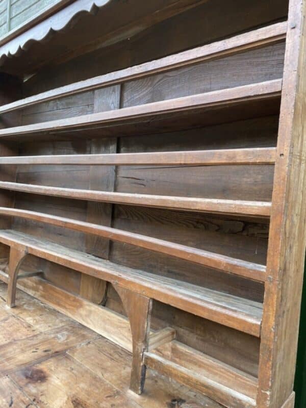 Antique French Cherrywood Fruitwood Buffet Dresser Sideboard, c 1850 - Image 4