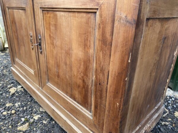 Antique French Cherrywood Fruitwood Buffet Dresser Sideboard, c 1850 - Image 10