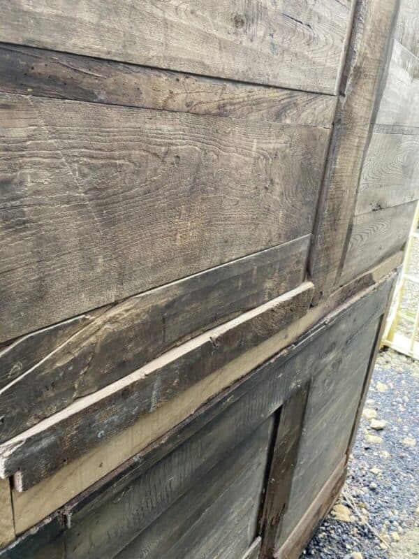 Antique French Cherrywood Fruitwood Buffet Dresser Sideboard, c 1850 - Image 12