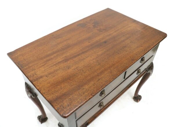 Antique Queen Anne Period Walnut Lowboy, c 1710 - Image 2