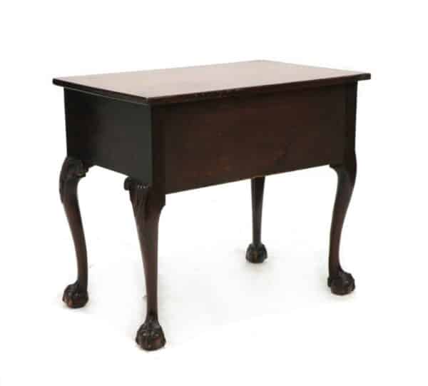 Antique Queen Anne Period Walnut Lowboy, c 1710 - Image 3