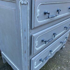 Vintage Antique French Painted Chest of Drawers bedroom painted Miscellaneous 3