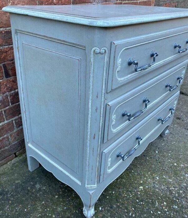 Vintage Antique French Painted Chest of Drawers bedroom painted Miscellaneous 13