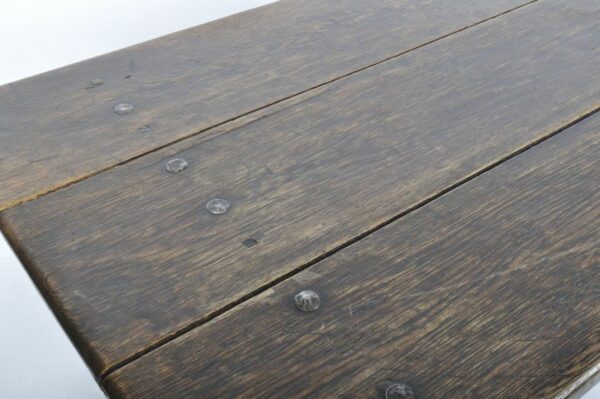 Antique William & Mary Period Oak Refectory Dining Table, c 1720 - Image 2