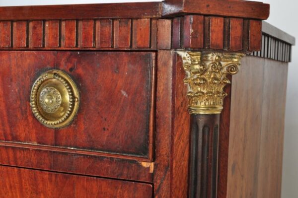Antique French Empire Mahogany Secretaire d’abbatant Bureau Desk, c 1870 barrister Miscellaneous 11