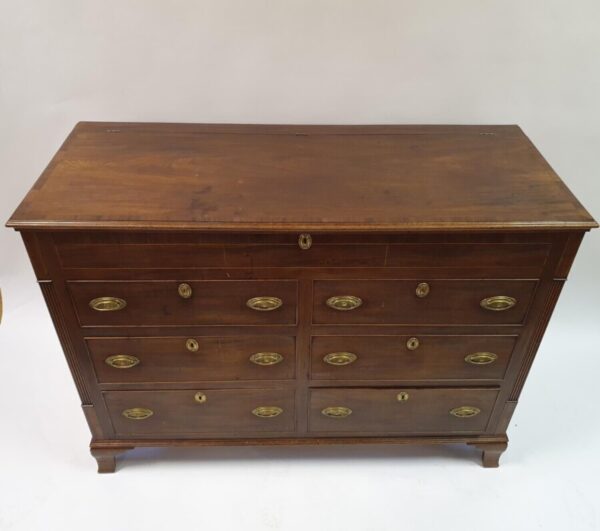 Antique Georgian Mahogany Mule Chest Bank of Drawers, c 1820 bank Miscellaneous 4