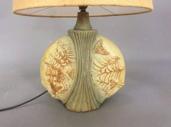 Bernard Rooke Studio Pottery Lamp c1960’s Bernard Rooke Antique Lighting 9