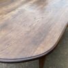 Antique French Oak Oval Refectory Dining Table, c 1870 - Image 6