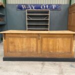 Antique French Haberdashery Bank of Drawers Shop Counter, c 1870 haberdashery Miscellaneous