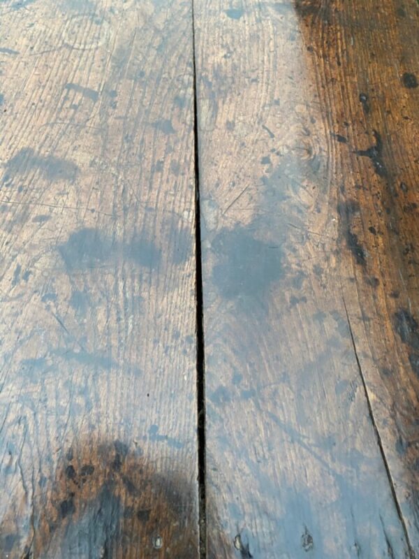 Antique Early Georgian Country Oak Sideboard Base, c 1760 - Image 7