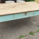 Antique French Pine Farmhouse Refectory Dining Table, c 1890 L150 Dining Miscellaneous