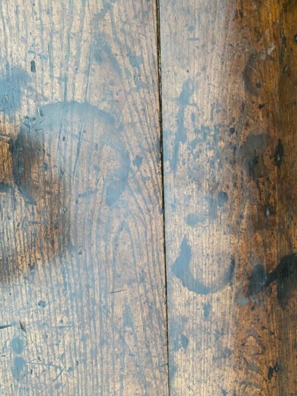 Antique Early Georgian Country Oak Sideboard Base, c 1760 - Image 10