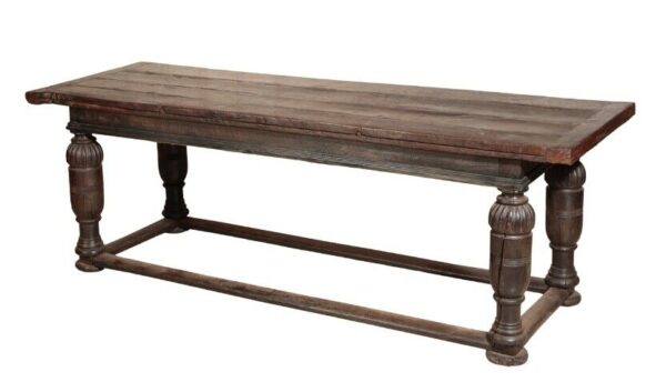 Antique Queen Anne Period Oak Refectory Dining Table, circa 1710 Dining Miscellaneous 3