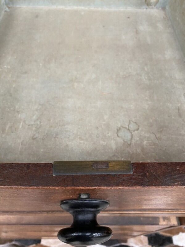 Antique Mahogany Georgian 2 over 3 Chest of Drawers, c 1820 - Image 12