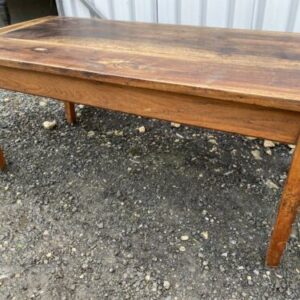 Antique French Cherrywood Fruitwood Refectory Farmhouse Dining Table, circa 1840 Dining Miscellaneous