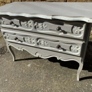 Antique French Painted Oak Chest of Drawers Commode, c 1900 Antique Miscellaneous