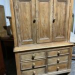 Antique Georgian Pine Housekeeper’s Pantry Cupboard, C 1810 Antique Miscellaneous