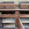 Antique French Chestnut Sideboard Buffet Cupboard, c 1860 - Image 9