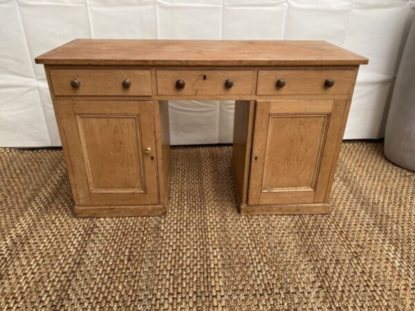 Antique Pine Desk Dressing Table, c 1880 Antique Miscellaneous 7