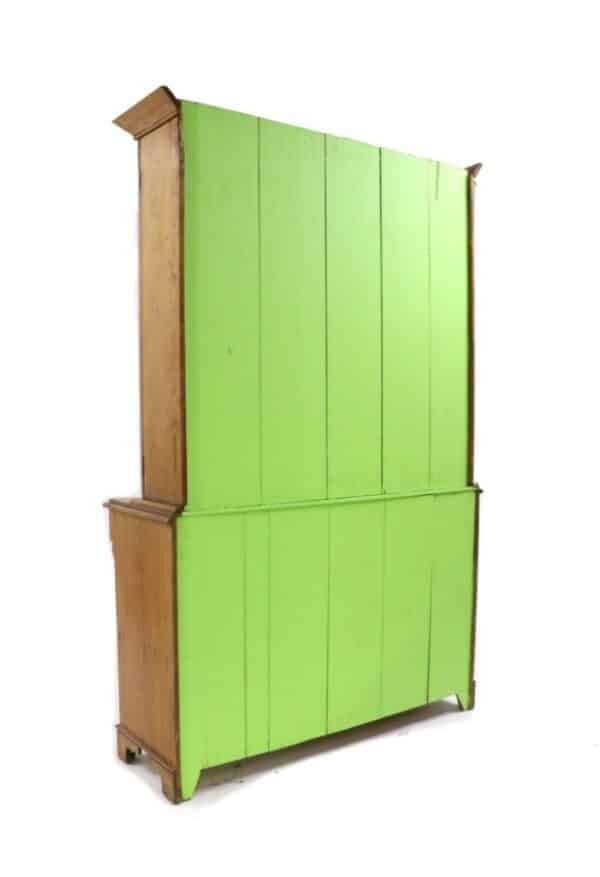 Antique Pine English Country Housekeeper's Dresser Cupboard, c 1890 - Image 3
