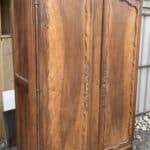 Antique French Walnut Louis XVI Armoire Linen Cupboard, c 1770 Antique Miscellaneous