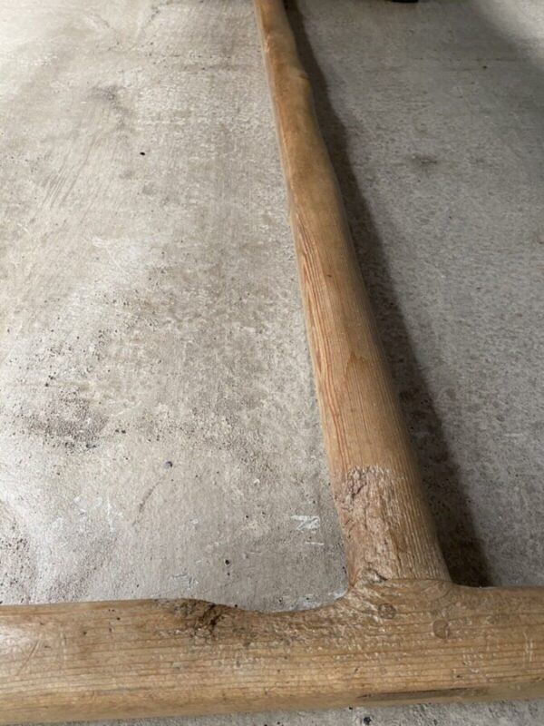 Antique Georgian Pine Farmhouse Rectangular Dining Table, c 1810. L212 - Image 11