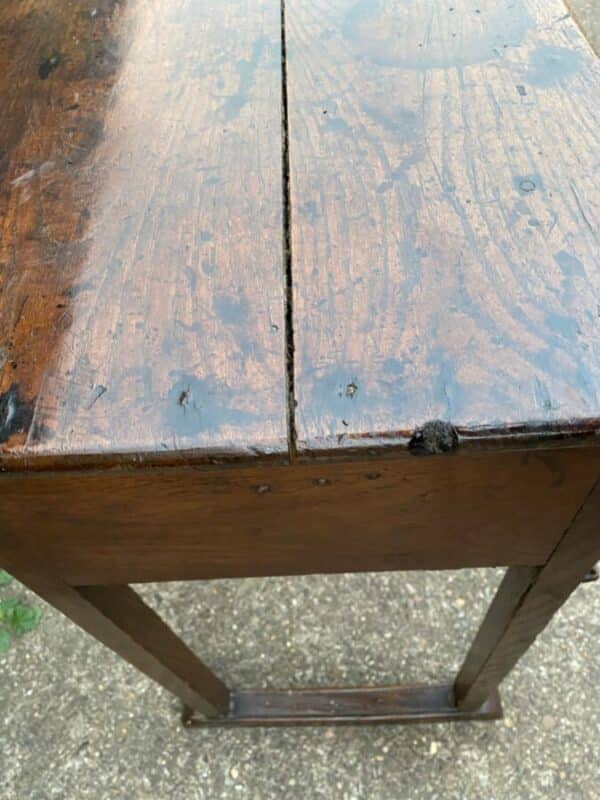 Antique Early Georgian Country Oak Sideboard Base, c 1760 - Image 13