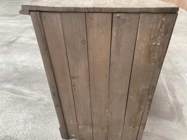 Antique Mahogany Shop 3m Workbench Island Counter, c 1890 L300 - Image 8
