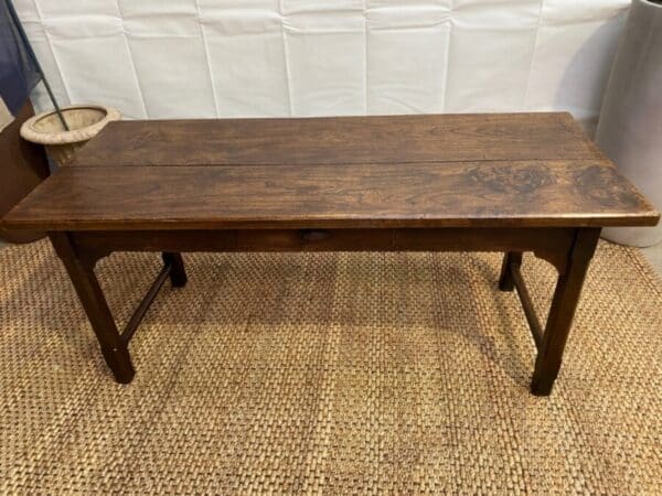 Antique French Oak Refectory Dining Table, c 1840 Dining Miscellaneous 4