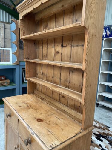 Antique English Pine Dresser Cupboard c 1870 Antiques To Buy