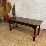 Antique French Oak Refectory Dining Table, c 1840 Dining Miscellaneous