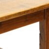 Antique English Light Oak Refectory Dining Table, c 1880 L201 - Image 5