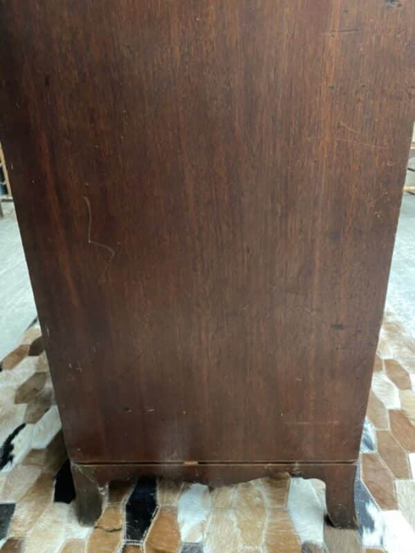 Antique Mahogany Georgian 2 over 3 Chest of Drawers, c 1820 - Image 4