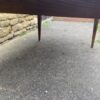 Antique French Oak Oval Refectory Dining Table, c 1870 - Image 9