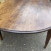 Antique French Oak Oval Refectory Dining Table, c 1870 - Image 8