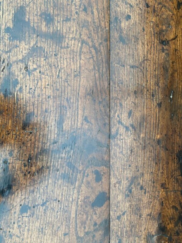 Antique Early Georgian Country Oak Sideboard Base, c 1760 - Image 11