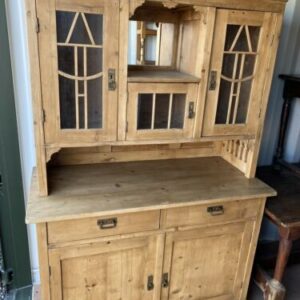 Antique French Pine Dresser Housekeeper’s Cupboard, c 1880 Antique Miscellaneous