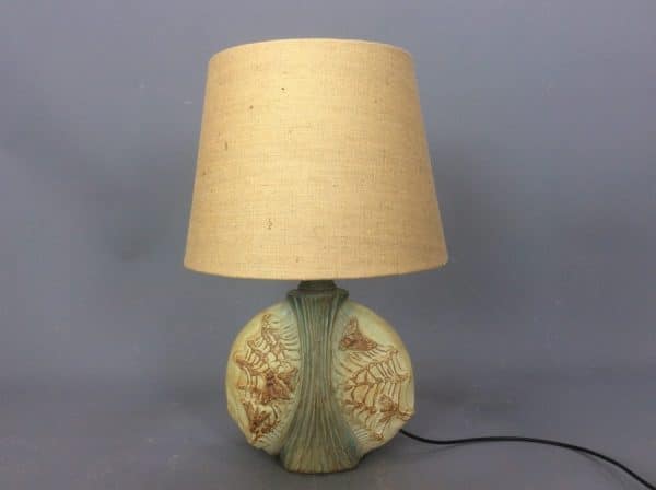 Bernard Rooke Studio Pottery Lamp c1960’s Bernard Rooke Antique Lighting 3