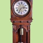 A. Bertl Of Wien Vienna Wall Clock wall hanging Antique Clocks