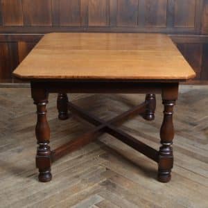 Edwardian Oak Pull-out Table SAI2876 Antique Furniture