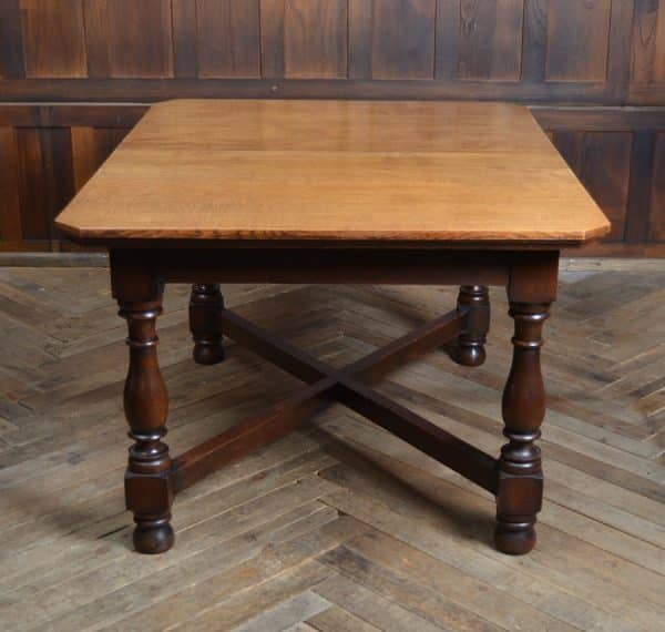 Edwardian Oak Pull-out Table SAI2876 Antique Furniture 3